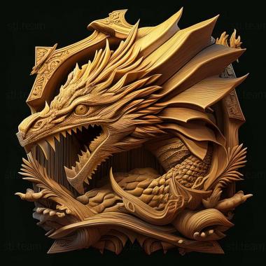 3D model Monster Hunter 3 game (STL)